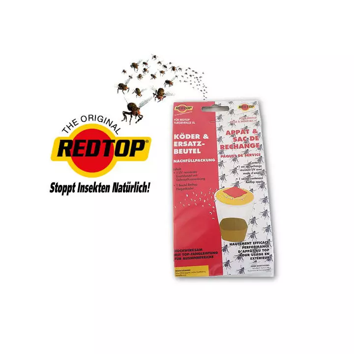 REDTOP Fliegenfalle Nachfüllset Größe XL