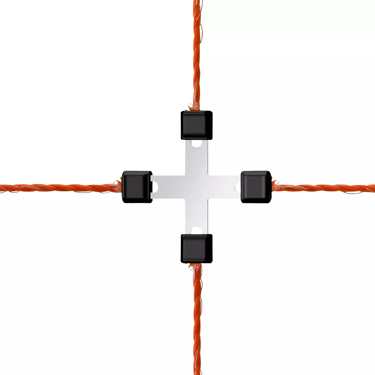 Litzclip Litzen-Kreuzverbinder 3 mm, 5 Stück