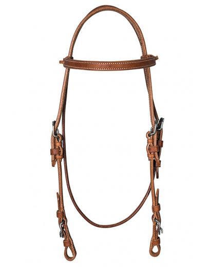 Roping Kopfstück aus Harness-Leder Roping Kopfstück aus Harness-Leder