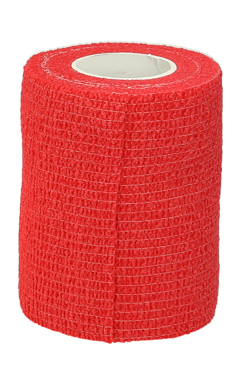 WAHL-Hausmarke Klauenverband 7,5 x 450 cm rot
