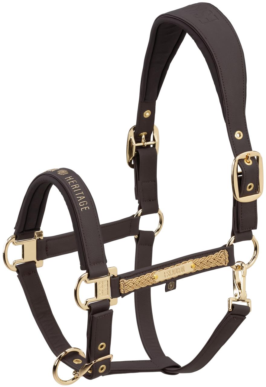 Eskadron Halfter FAUX LEATHER DOUBLE PIN