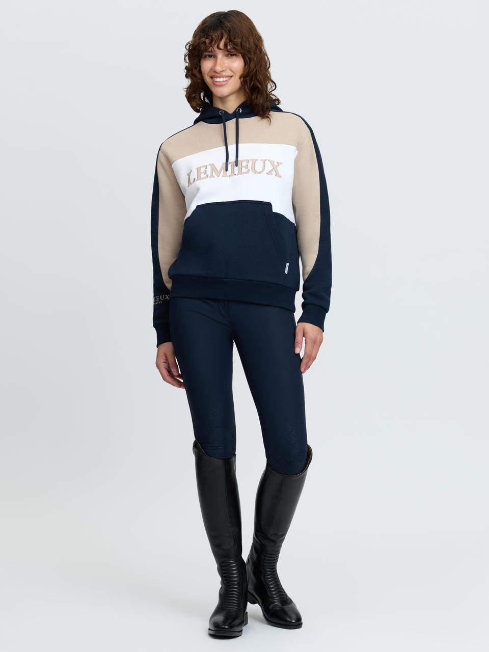 LeMieux Kadie Colour Block Hoodie