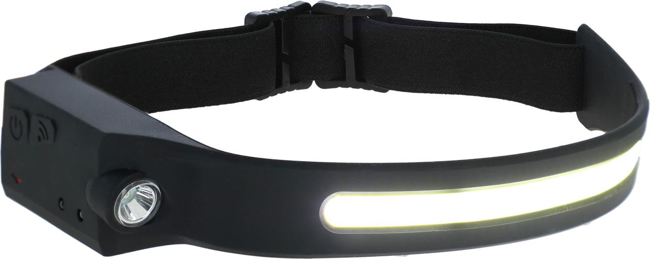 Kerbl Torcia frontale a LED Sensore HeadFire 280