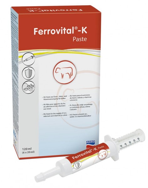 Agrochemica FERROVITAL-K, 6 x Injektor à 20 g Agrochemica FERROVITAL-K, 6 x Injektor à 20 g