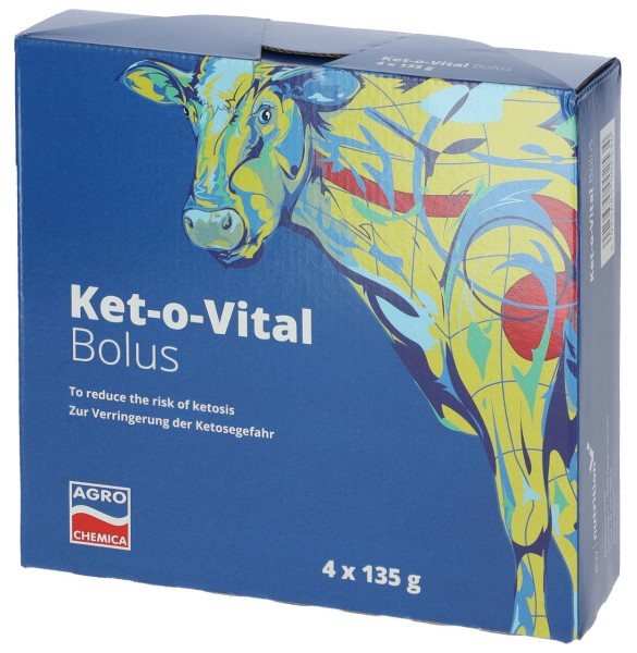 Agrochemica Ket-o-Vital Bolus 4 x 135 g (Box)