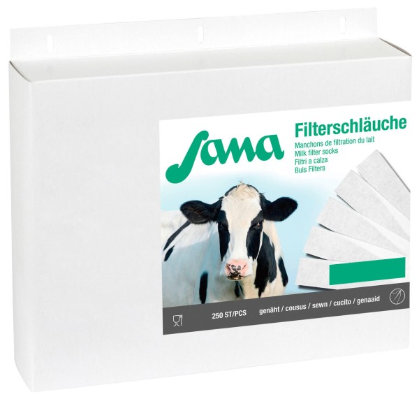 SANA Milchfilter Standard, genäht - 250 Stück - versch. Größen