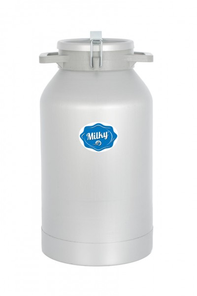 Milky Milchkanne Alu mit Deckel, 30 l