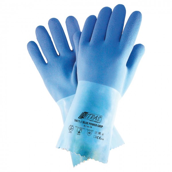 BLUE 30 Latexhandschuh EN 388/374, CAT3
