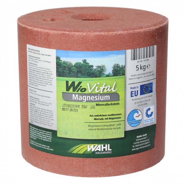 WAHL-Hausmarke WioVital Magnesium Leckstein SET 4×5 kg