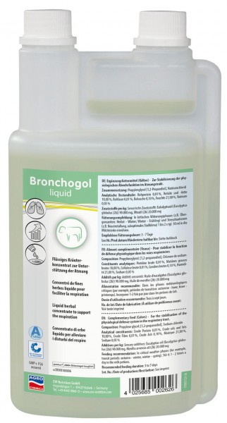Agrochemica Bronchogol Liquid - 1000 ml Agrochemica Bronchogol Liquid - 1000 ml