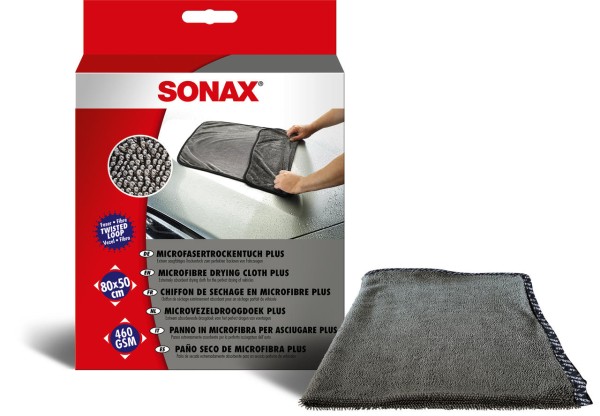 Sonax Microfaser Trockentuch Plus, 1 Stück
