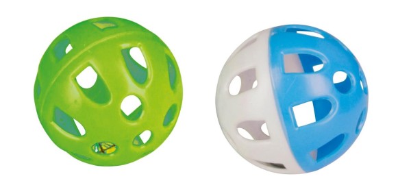 Spielzeugball mit Glöckchen, 2 Stück