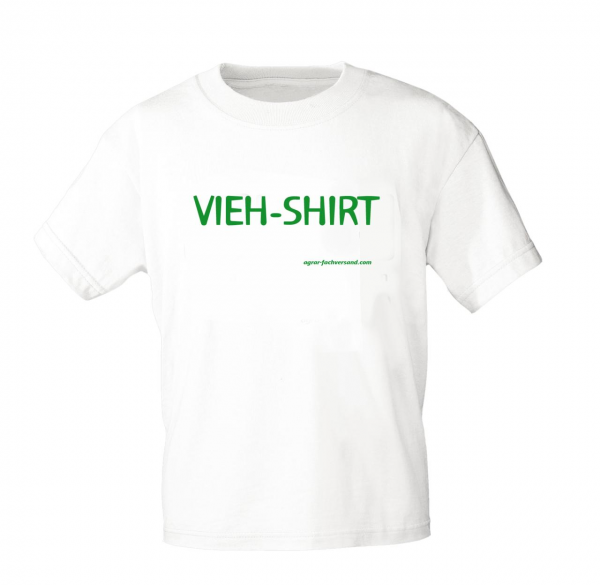 T-Shirt "Vieh-Shirt", weiß
