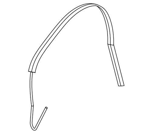 Knieseil mit Schutzschlauch