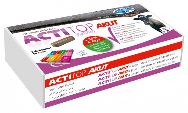 Landmans Best ACTITOP AKUT Euter-Bolus - 6 Boli à 90 g Landmans Best ACTITOP AKUT Euter-Bolus - 6 Boli à 90 g