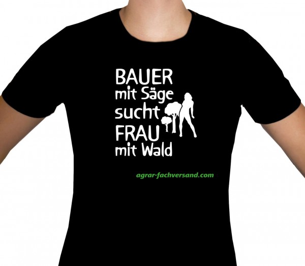 T-Shirt - BAUER mit Säge...