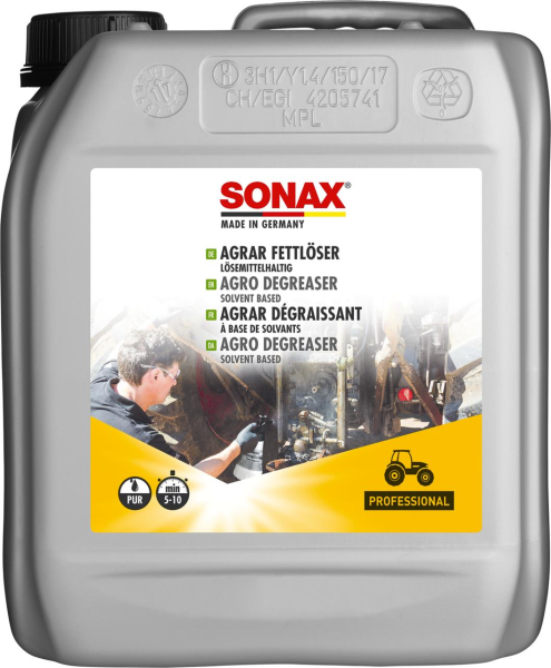 Sonax AGRAR Fettlöser lösemittelhaltig - 5 l