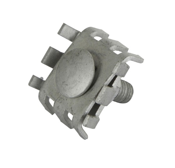 QUARKZMAN 4-Wege Rohrverbinder Edelstahl – T-förmige Schellen Für 25 Mm Rohre (4 Stück Set)