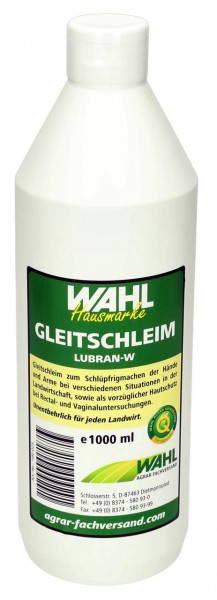 WAHL-Hausmarke Gleitschleim LUBRAN-W 1000 ml