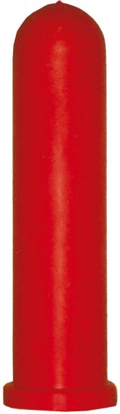 Gewa Gelle Kälberzapfen 120mm - rot, lang, zylindr.