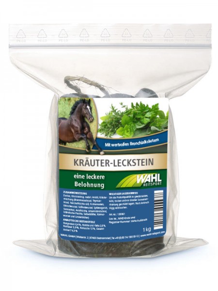 WAHL-Hausmarke Kräuter-Leckstein 1 kg WAHL-Hausmarke Kräuter-Leckstein 1 kg
