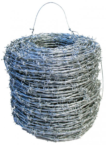 Stacheldraht 2,2 mm - 250 lfm Rolle Stacheldraht 2,2 mm - 250 lfm Rolle