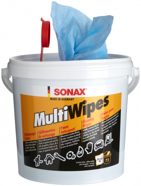 Sonax MultiWipes feuchte Reinigungstücher