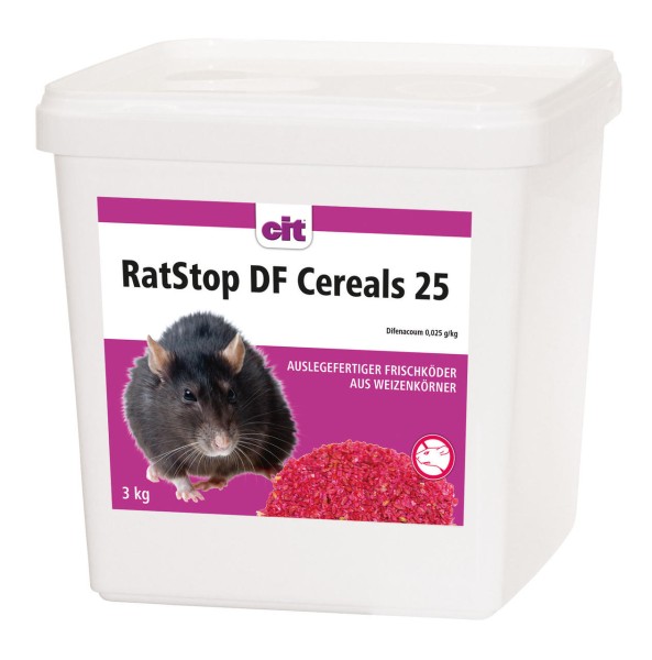 Cit RatStop DF Cereal 25 - 3 kg Eimer