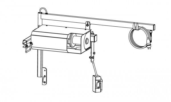 Elektr. Hinterf. 500kg als Nachrüstsatz