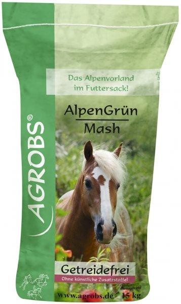 Agrobs Alpengrün Mash - Pferdefutter 15 kg