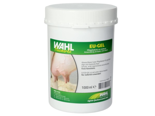WAHL-Hausmarke EU-GEL Euterpflegegel 1000 ml