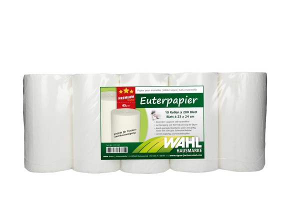 WAHL-Hausmarke Euterpapier Premium - 45 g/m² Sack