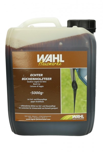 WAHL-Hausmarke Buchenholzteer 5 kg