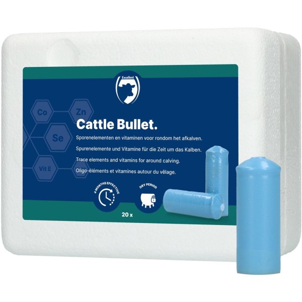 Holland Animal Care Cattle Bullet - 20 Boli à 101 g