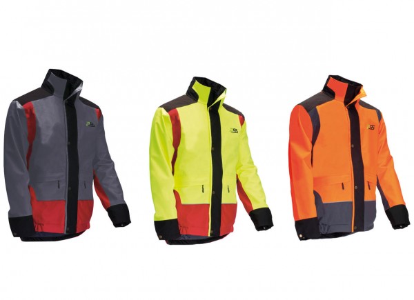 PSS X-treme Rain Regenjacke DIN EN 343 Forstjacke Waldarbeitsjacke DuPont 