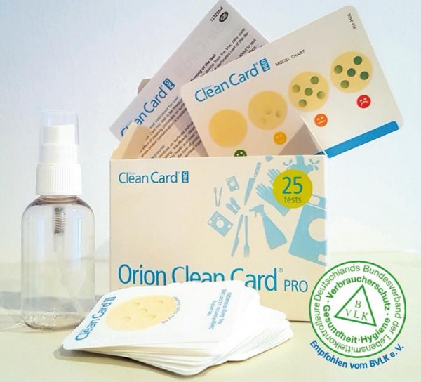 Starter-Set &quot;Clean Card PRO&quot; - 25 Tests