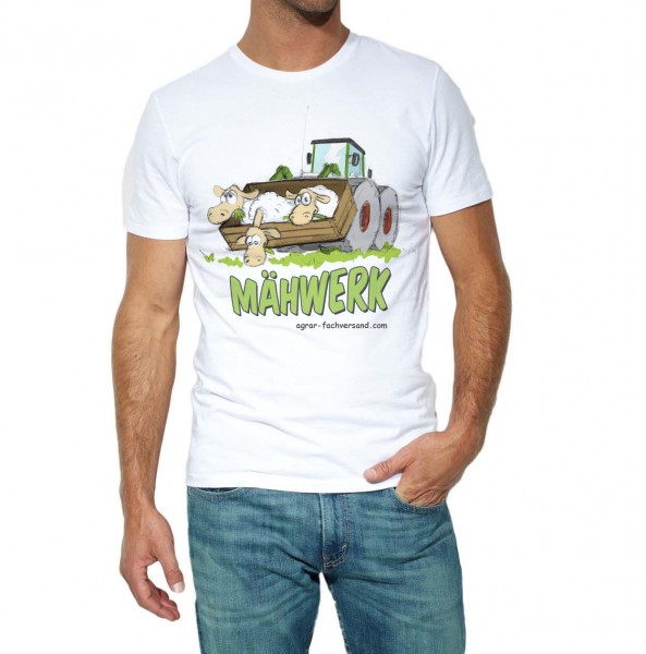 T-SHIRT "Mähwerk", 100 % Baumwolle